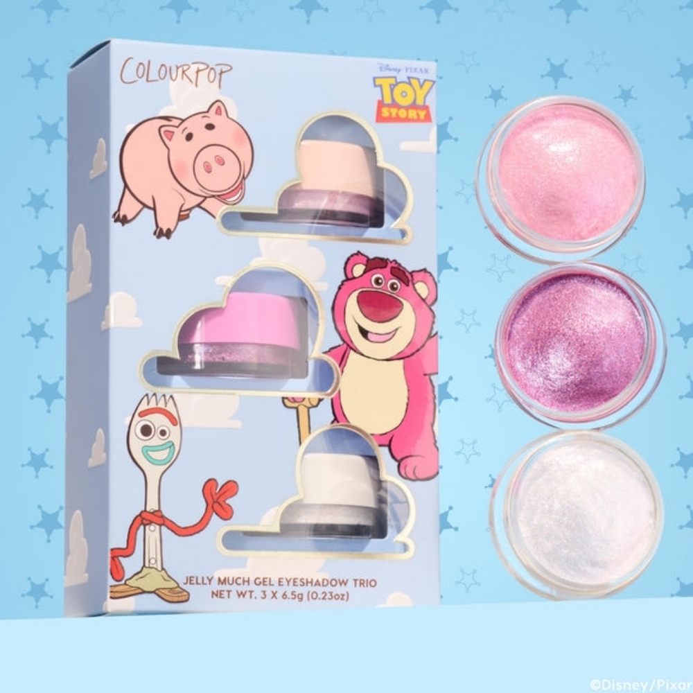 🆕️Colourpop Toy Story Jelly Much Gel Eyeshadow Trio